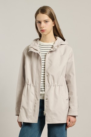 [26SP] 허리스트링 후드점퍼 - LIGHT BEIGE A6S2R12871