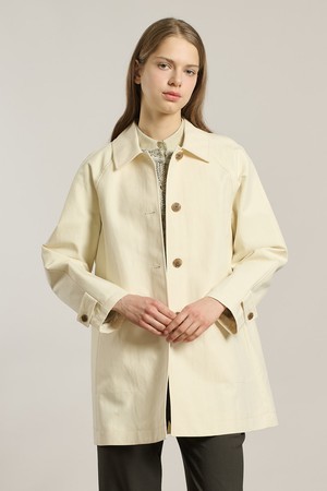 [26SP] 하프 트렌치코트 - CREAM A6S2N72314