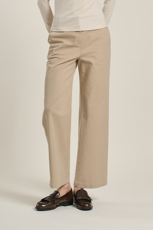[26SP] 일자핏 워싱 코튼 팬츠  - M BEIGE B6A1P30772
