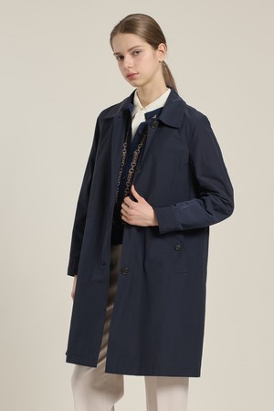 [26SP] 클래식 심플 트렌치코트 - NAVY B6A2N72355
