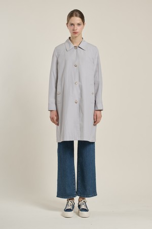 [26SP] 클래식 심플 트렌치코트 - LIGHT GRAY B6A2N72315