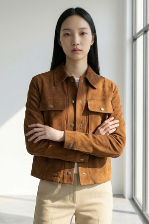 [26SP] 모레노 자켓 - BROWN A6S2F11274