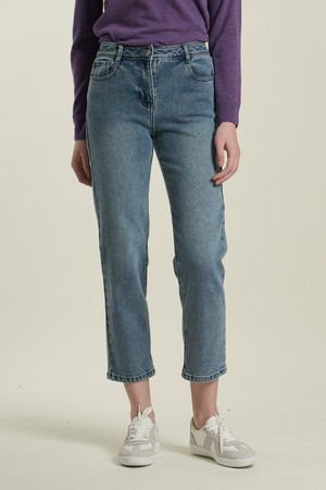 [26SP] 일자핏 데님 팬츠 - DARK BLUE B6A1P35454