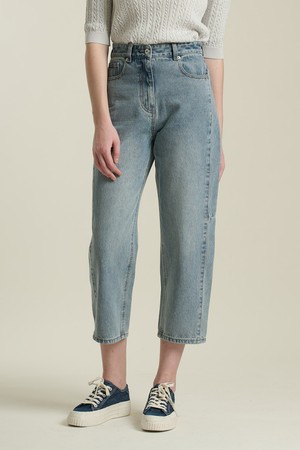 [26SP] 배럴 데님 팬츠 - LIGHT BLUE B6A1P35251