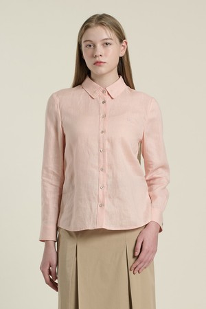 [26SU] 린넨 기본 셔츠 - SALMON PINK B6B3B40519