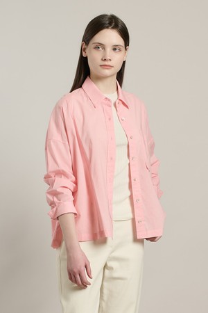 [26SU] 루즈핏 블라우스 - LIGHT PINK A6M3B40921