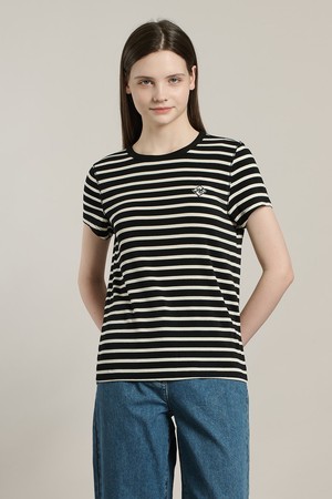 [26SU] 스트라이프 져지 - BLACK A6M4X41499