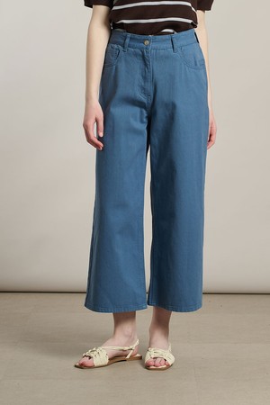 [26SU] 와이드 컬러데님 - M BLUE A6M4P35553