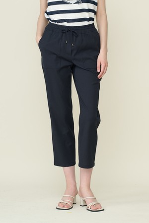 [26SU] 허리 밴딩 팬츠 - NAVY B6B4P33555