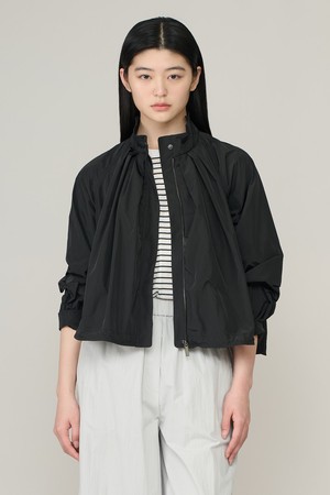 [26SU] 핀턱 크롭점퍼 - BLACK A6M3R17199