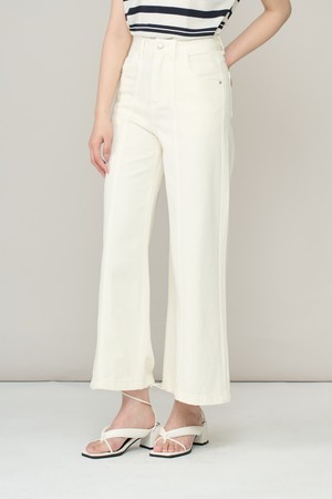 [26SU] 화이트 와이드 데님 - OFF WHITE A6M3P35112