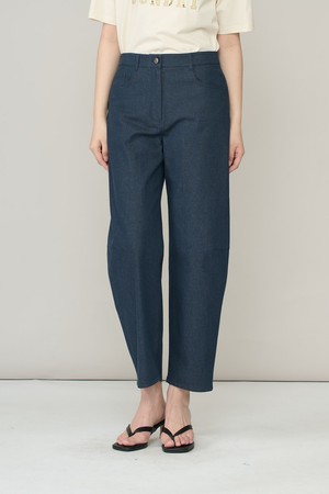 [26SU] 볼륨 배기 팬츠 - INDIGO A6M3P30760