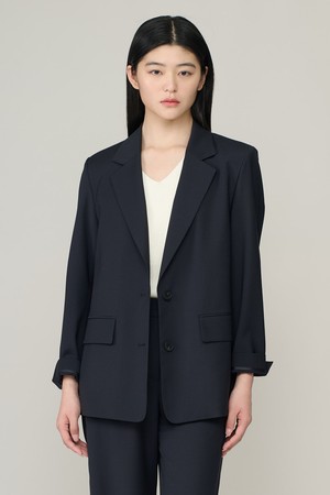 [26SU] 싱글 투버튼자켓 - DARK NAVY A6M3J10656