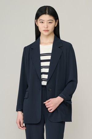 [26SU] 소프트 테일러드 싱글 자켓 - DARK NAVY A6M4J12556