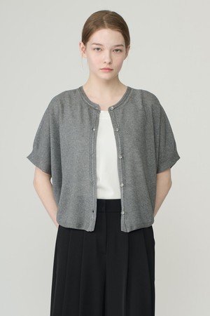 [26SU] 글리터 판쵸가디건 - MULTI M GRAY B6B5K12297