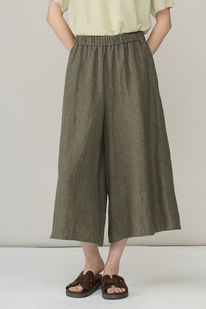 [26SU] 린넨 팬츠 - DARK KHAKI A6M5P34983