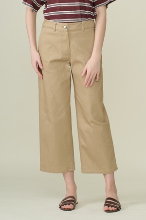 [26SU] 와이드 팬츠 - M BEIGE B6B5P34072