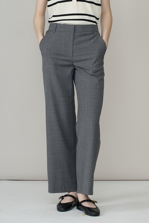 [26FA] 뒤허리밴딩 와이드팬츠 - MULTI M GRAY A6F7P30797