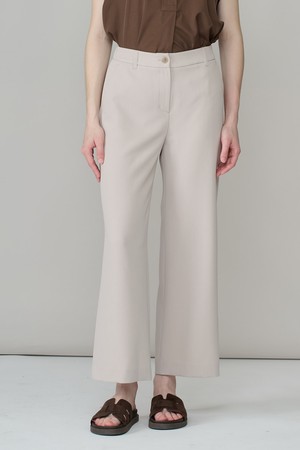 [26FA] A 베이직 와이드 팬츠 - LIGHT BEIGE A6F8P38471