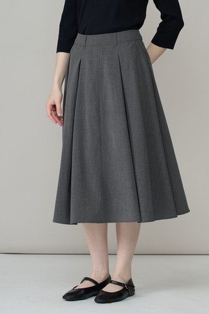 [26WT] 맞주름 롱스커트 - MULTI M GRAY A6W9S20197
