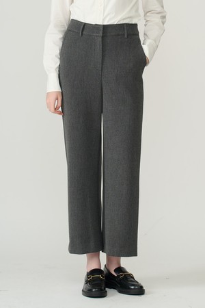 [26FA] 와이드 뒷 밴딩 팬츠 - MULTI M GRAY B6D9P31397