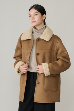 [26WT] 리버시블 윈터무스탕 - BROWN A6WBF83274
