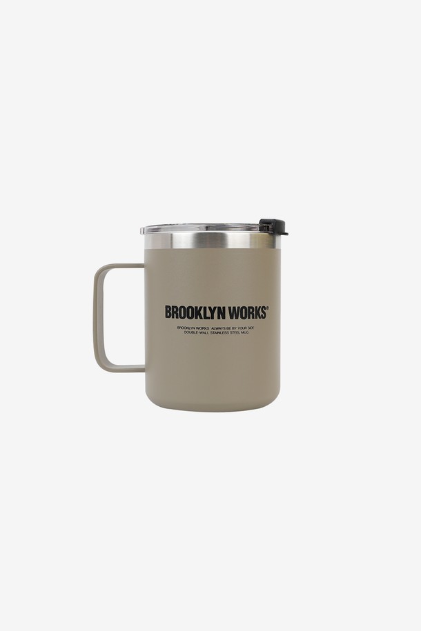 BROOKLYN WORKS - 캠핑용품 - [신규컬러출시] BW_[브루클린웍스] 스테인리스 더블월 이중 머그컵-355ml