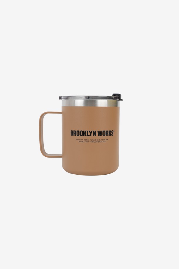 BROOKLYN WORKS - 캠핑용품 - [신규컬러출시] BW_[브루클린웍스] 스테인리스 더블월 이중 머그컵-355ml