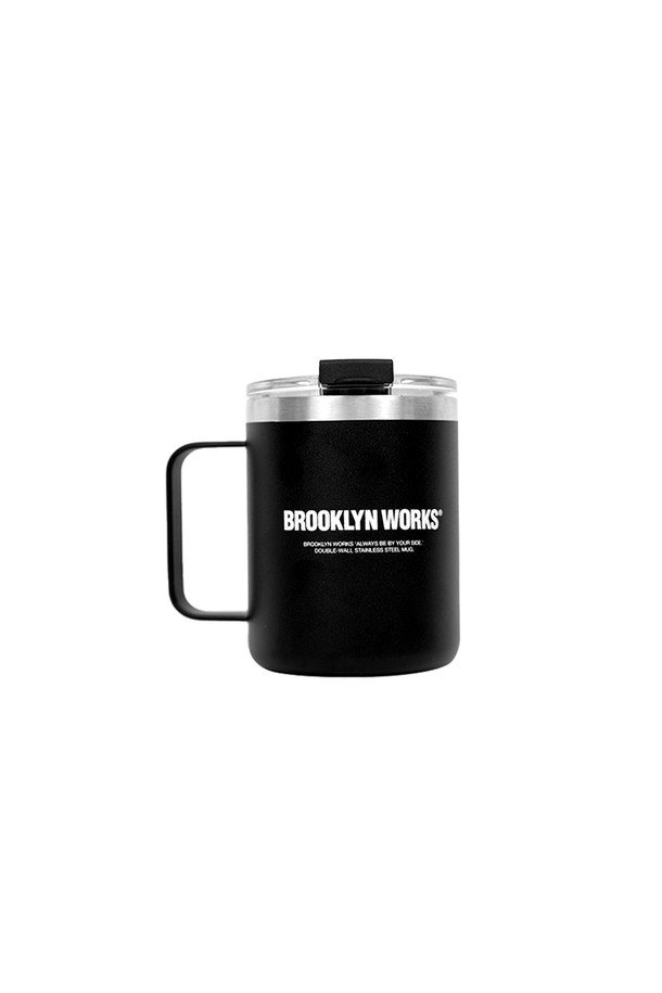 BROOKLYN WORKS - 캠핑용품 - [신규컬러출시] BW_[브루클린웍스] 스테인리스 더블월 이중 머그컵-355ml