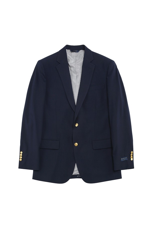 네이비 컬러의 클래식핏 싱글 2버튼 금장 블레이저입니다. 울, 폴리에스테르, 스판덱스 혼방 소재로 제작되어 부드러운 촉감과 편안한 착용감을 선사합니다. 레귤러핏으로 제작되었으며, 2버튼 싱글 블레이저 디자인에 금장 버튼으로 포인트를 더했습니다. 봄, 가을 시즌 오피스룩, 비즈니스 캐주얼, 회의룩 등 다양한 TPO에 활용하기 좋은 아이템입니다. 클래식하고 미니멀한 스타일을 선호하는 남성분들께 추천합니다.
