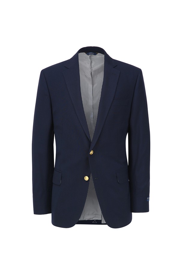 네이비 컬러의 클래식핏 싱글 2버튼 금장 블레이저입니다. 울, 폴리에스테르, 스판덱스 혼방 소재로 제작되어 부드러운 촉감과 편안한 착용감을 선사합니다. 레귤러핏으로 제작되었으며, 2버튼 싱글 블레이저 디자인에 금장 버튼으로 포인트를 더했습니다. 봄, 가을 시즌 오피스룩, 비즈니스 캐주얼, 회의룩 등 다양한 TPO에 활용하기 좋은 아이템입니다. 클래식하고 미니멀한 스타일을 선호하는 남성분들께 추천합니다.
