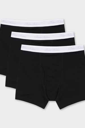 수피마코튼 박서 브리프 3팩 세트 (블랙) (BBAUMM1863UEF)