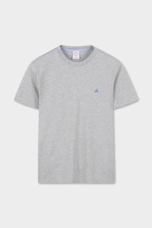 수피마 골든플리스 로고 티셔츠 (그레이) (BBNPMM5197W)