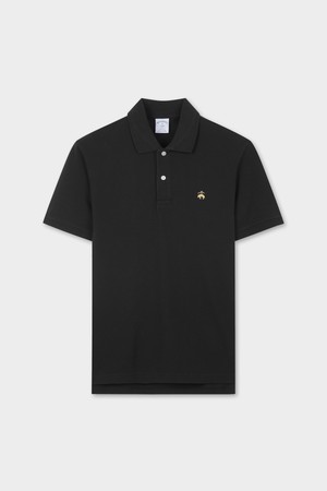 코튼 피케 폴로 셔츠 (블랙) (BBNTMF8028U)