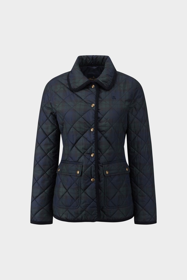 [여성] 퀼팅 재킷 (멀티) (BBOPWBF401)은 겨울철 데일리룩을 위한 캐주얼하고 베이직한 스타일의 여성용 아우터입니다. 퀼팅 패턴과 레귤러핏 디자인으로, 보온성을 높인 두꺼운 두께감의 나일론 소재로 제작되었습니다. 긴 소매 기장과 하단 스냅 버튼으로 실루엣 조절이 가능하며, 로고 디테일이 돋보입니다. 베이직한 디자인으로 미니멀, 클래식 스타일을 선호하는 분들께 적합하며, 겨울철 따뜻하고 스타일리시하게 연출할 수 있습니다.
