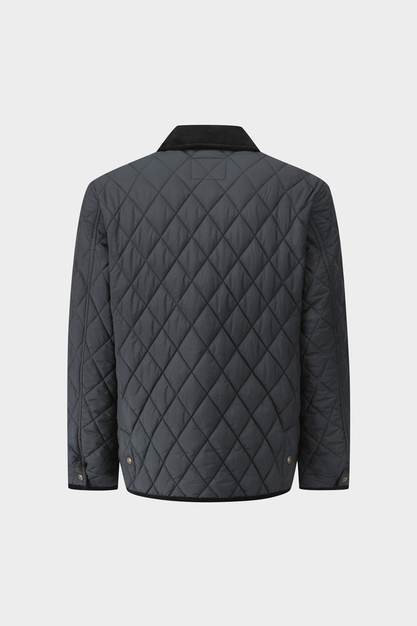 다크 네이비 컬러의 퀼팅 점퍼입니다. 가을, 봄 시즌에 어울리는 캐주얼하고 베이직한 스타일의 아우터로, 일상 속 편안함을 더합니다. 퀼팅 스티치와 코듀로이 디테일이 돋보이며, Thermore 충전재를 사용하여 보온성을 높였습니다. 레귤러 핏에 스냅 여밈 방식으로 간편하게 착용할 수 있으며, 동네 마실룩이나 가을 나들이룩에 매치하기 좋습니다. 폴리에스테르 소재로 제작되어 부드러운 촉감을 선사합니다.
