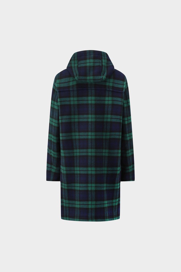 네이비 컬러의 울 블랙와치 더플 코트 (BBCDMNF401)입니다. 클래식하고 캐주얼한 스타일로, 가을과 겨울에 따뜻하게 입을 수 있습니다. 남성용 레귤러핏이며, 블랙와치 체크 패턴이 특징입니다. 두꺼운 울 소재로 제작되어 보온성이 뛰어나며, 토글 여밈 방식과 긴 소매 디자인으로 완성도를 높였습니다. 겨울 데일리룩, 모임룩, 데이트룩 등 다양한 TPO에 활용하기 좋습니다.
