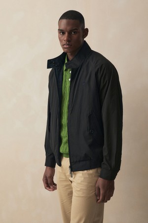 리버서블 헤링턴 재킷 (블랙) (BBOTMB151AUFS)