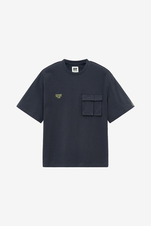 유틸리티 반팔티셔츠_챠콜