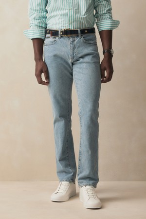 스트레이트핏 데님  (라이트인디고) (BBPDMM7360NFS)