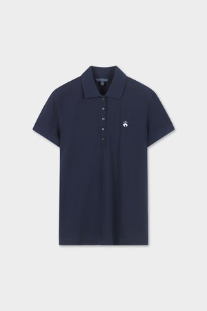 [여성] 코튼 피케 숏슬리브 폴로 (네이비) (BBNTWF9231QFM)