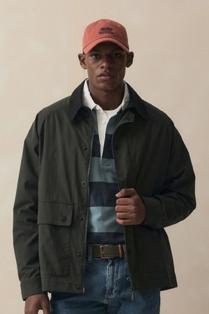 [Heritage] 헌팅 재킷 (카키) (BBOTMB152A2FS)