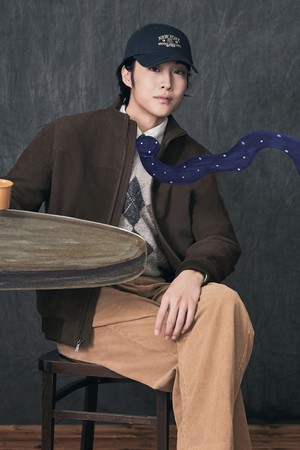 스웨이드 봄버 재킷 (브라운) (BBLJMNF301)