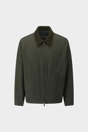 [HERITAGE] 워시드 워크 재킷 (카키) (BBOPMHF306)