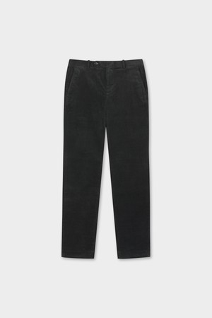 슬림핏 15W 코듀로이 치노 팬츠 (블랙) (BBPCMNF401)