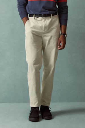 슬림핏 15W 코듀로이 치노 팬츠 (베이지) (BBPCMNF401)