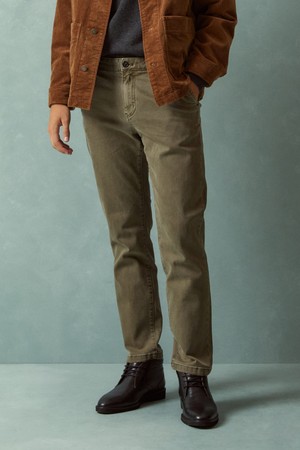 가먼트다잉 팬츠 (카키) (BBPCMBF301)