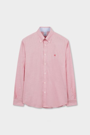 논아이론 옥스포드 솔리드 셔츠 (레드) (BBTHMFF301)