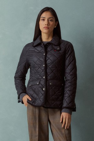 [여성] 퀼팅재킷 (블랙) (BBOPWBF401)