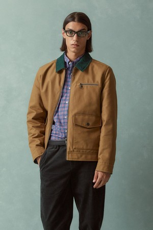 캔버스 워크 재킷 (베이지) (BBOTMMF301)